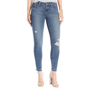 Paige Verdugo Ankle Lexi Destructed Skinny Raw / Released Hem Jeans 28